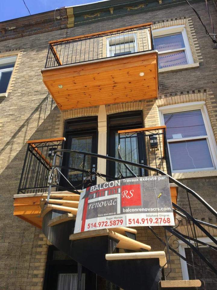 Installation de balcons Saint-Jean-sur-Richelieu